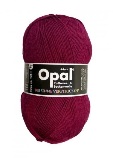 sock wool - solids - OPAL