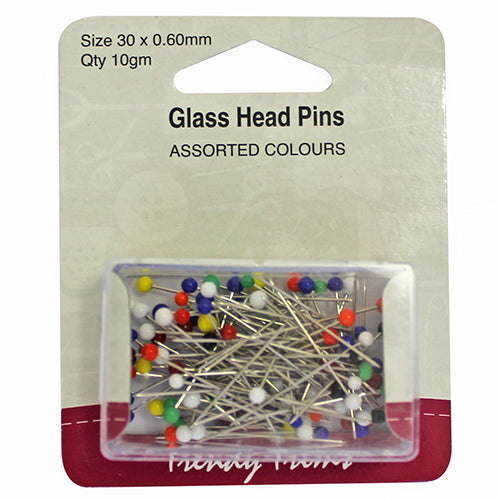Glass Headed Pins