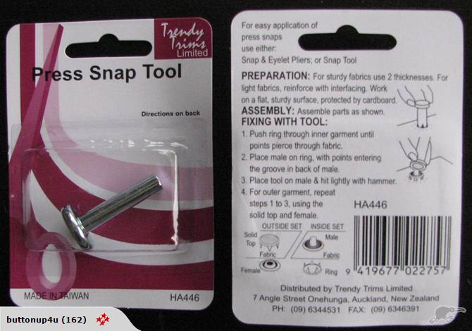Press Snap Tool