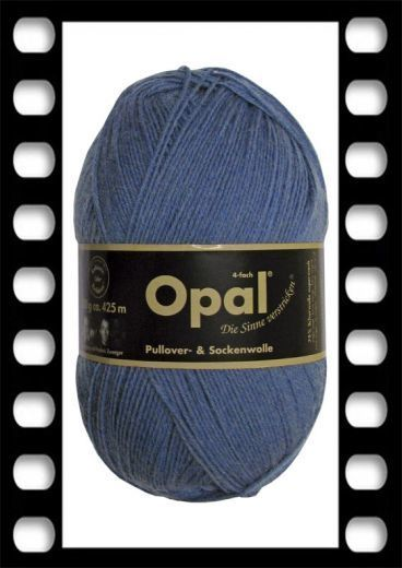 sock wool - solids - OPAL