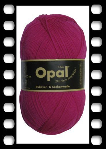 sock wool - solids - OPAL