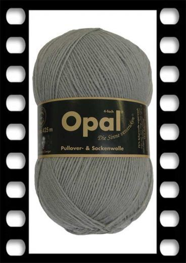 sock wool - solids - OPAL
