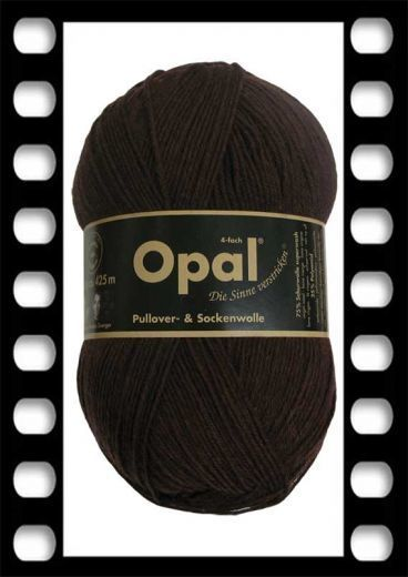 sock wool - solids - OPAL