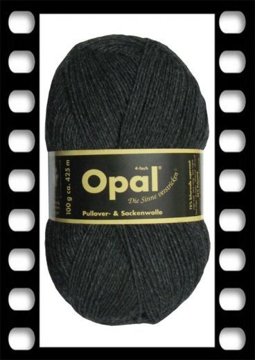 sock wool - solids - OPAL