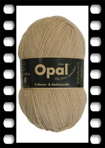 sock wool - solids - OPAL