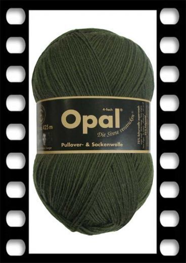 sock wool - solids - OPAL