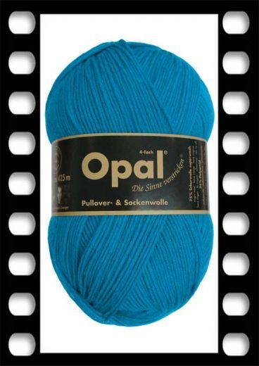 sock wool - solids - OPAL