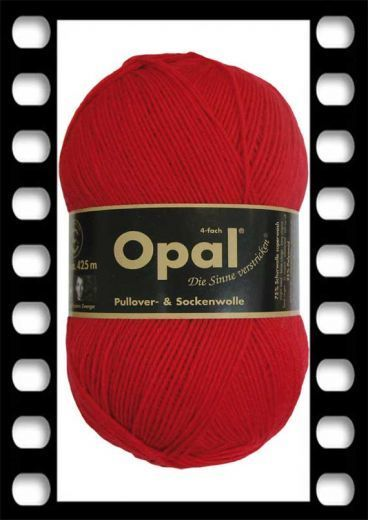 sock wool - solids - OPAL