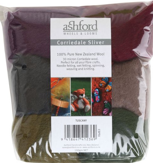 Corridale Sliver Packet 7 colours