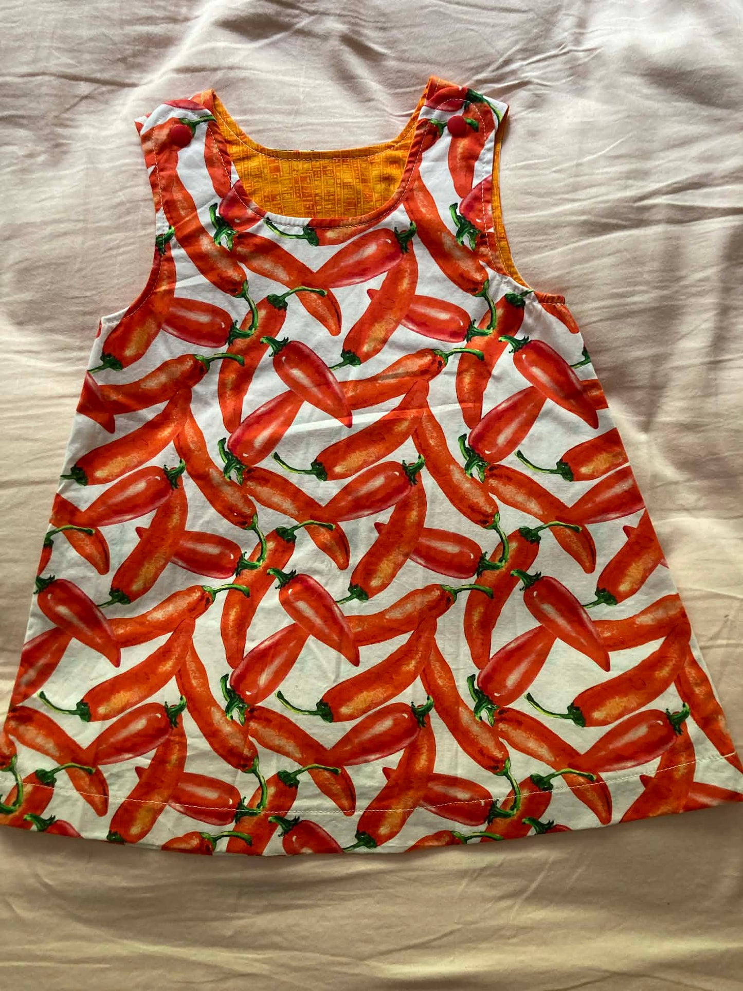 Pinafore  Dress - 3-4 years