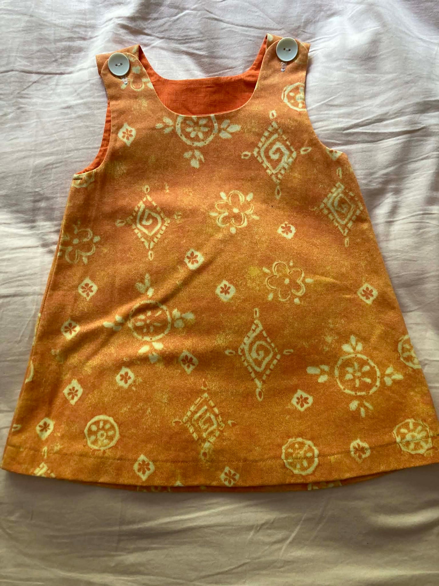 Pinafore  Dress - 3-4 years