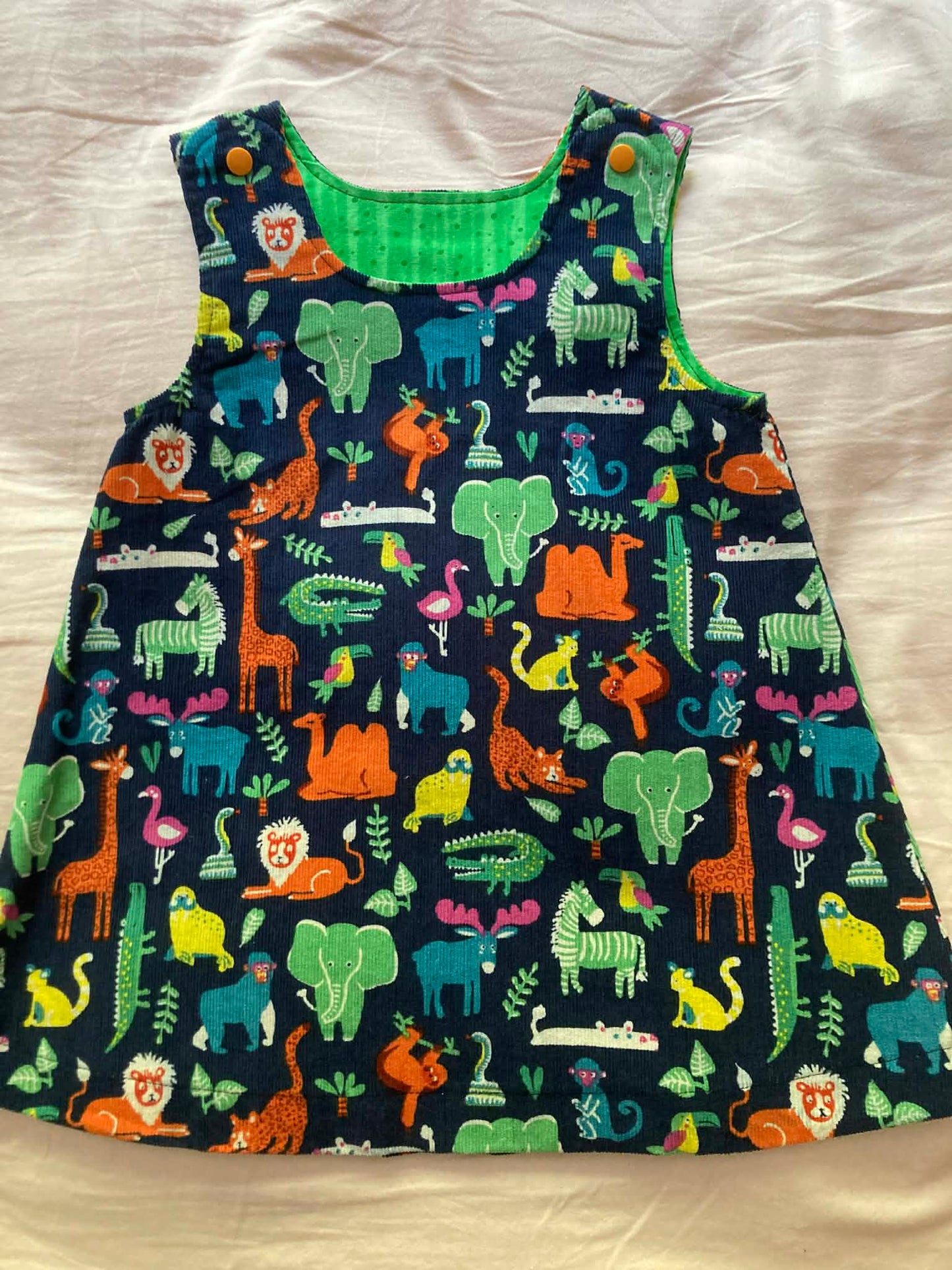 Pinafore  Dress - 3-4 years