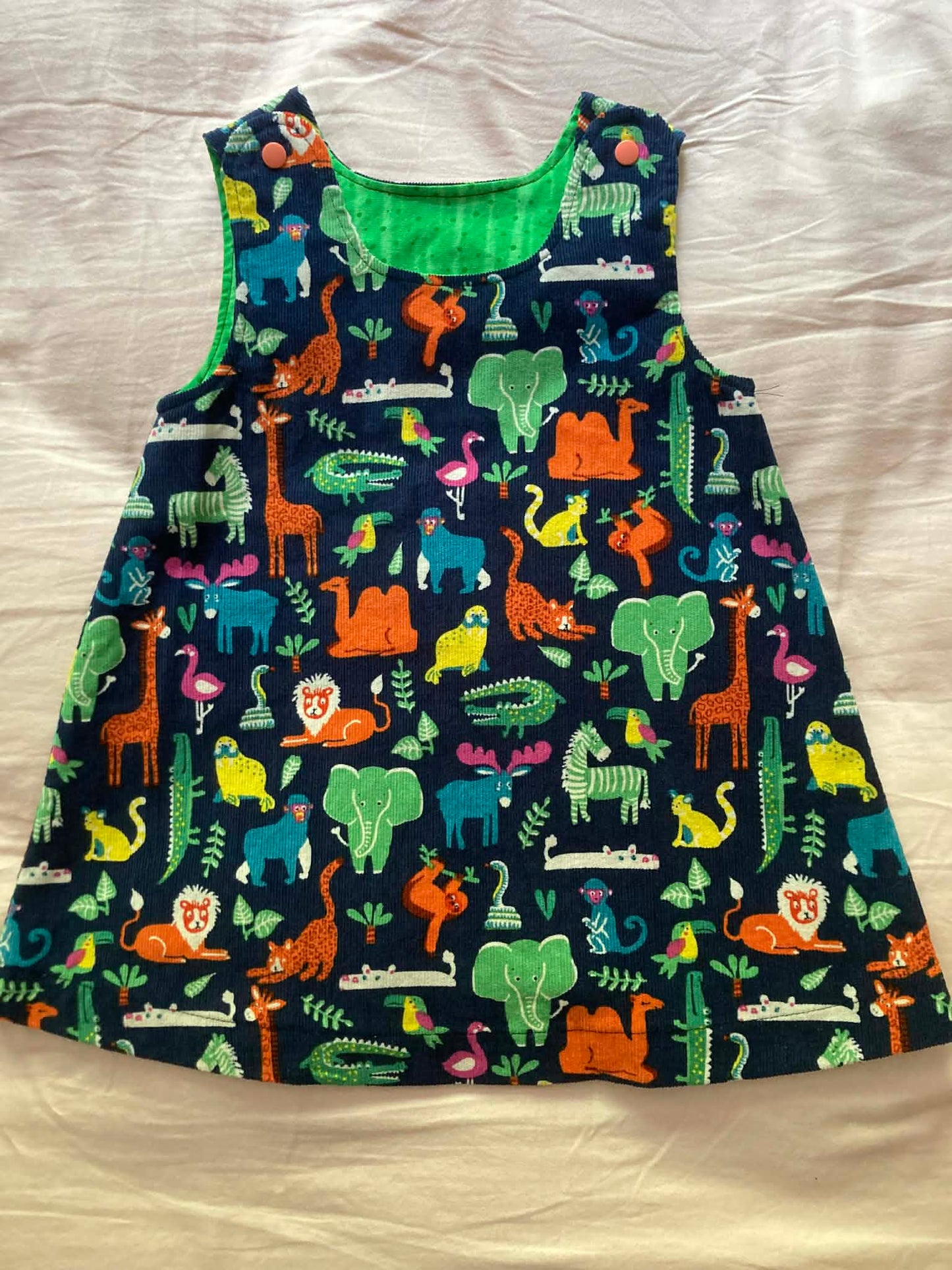 Pinafore  Dress - 3-4 years