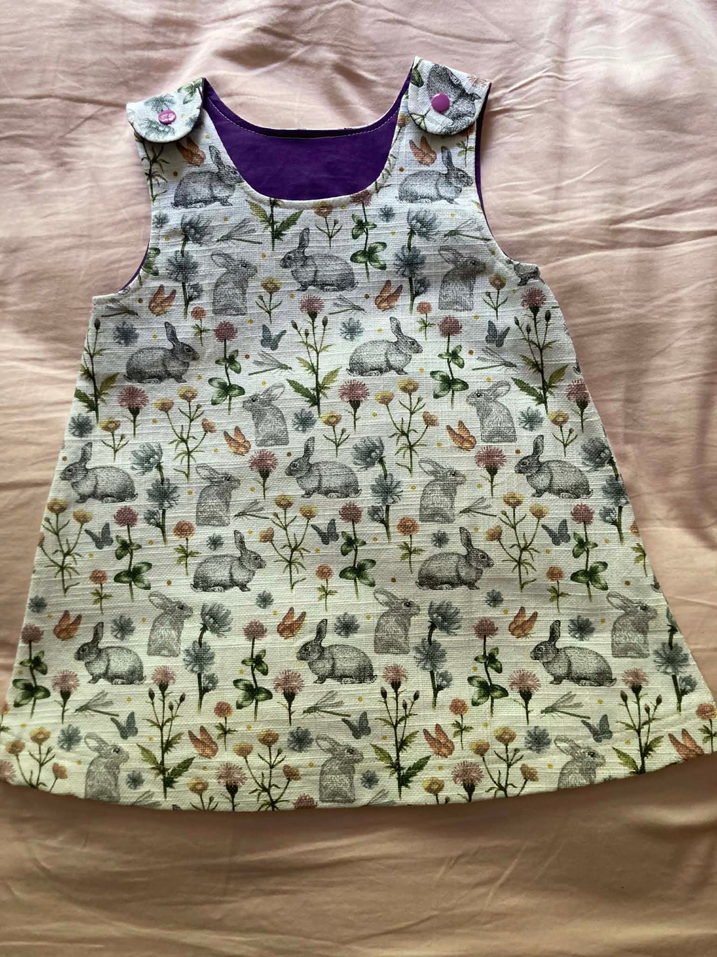 Pinafore  Dress - 3-4 years