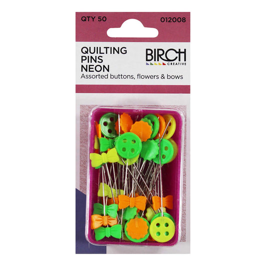 Quilting Pins - Neon