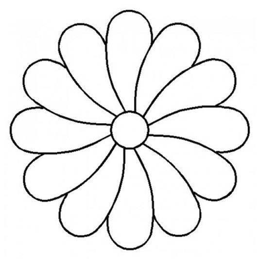 Stencil - Flower